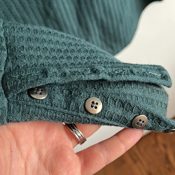 Waffle Long Sleeve Top - Picture 4 of 4